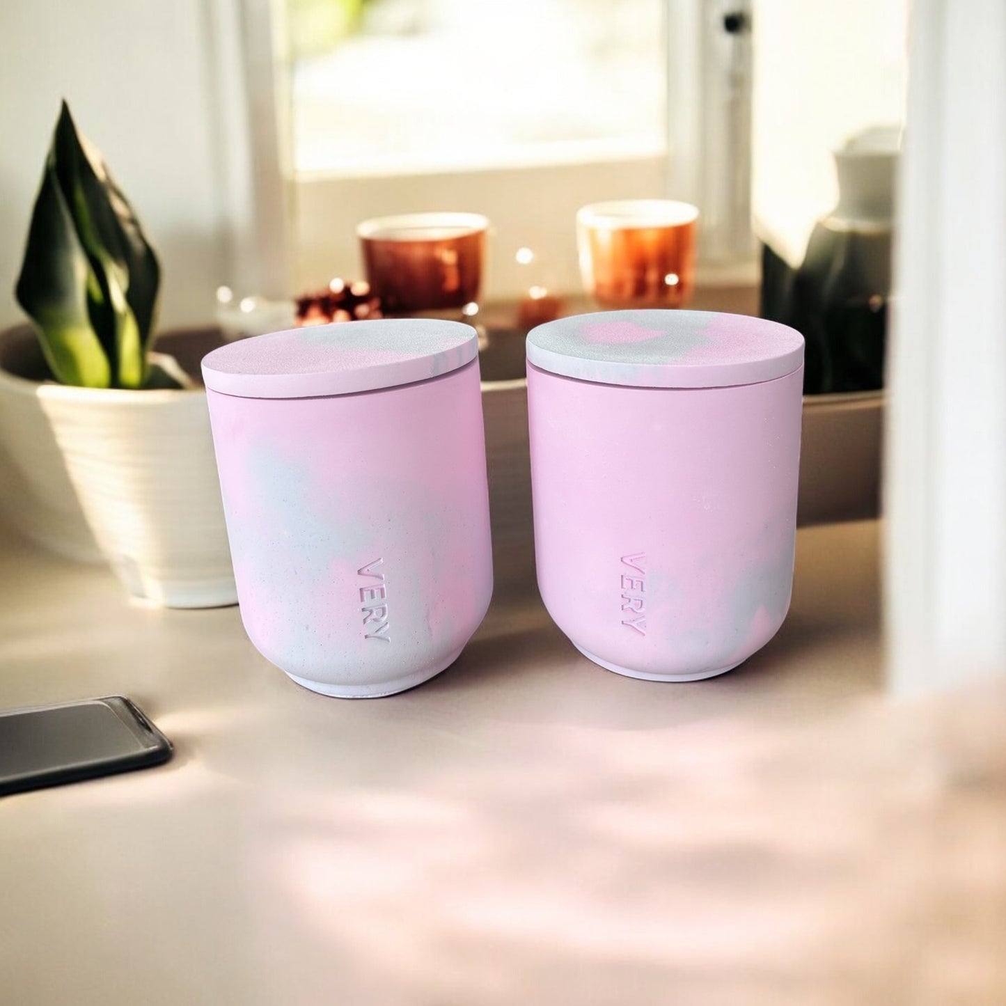 Pink Mornings Candle