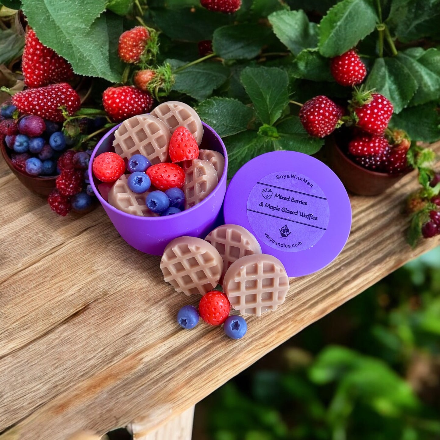 Mixed Berries & Maple Glazed Waffle Max Melt