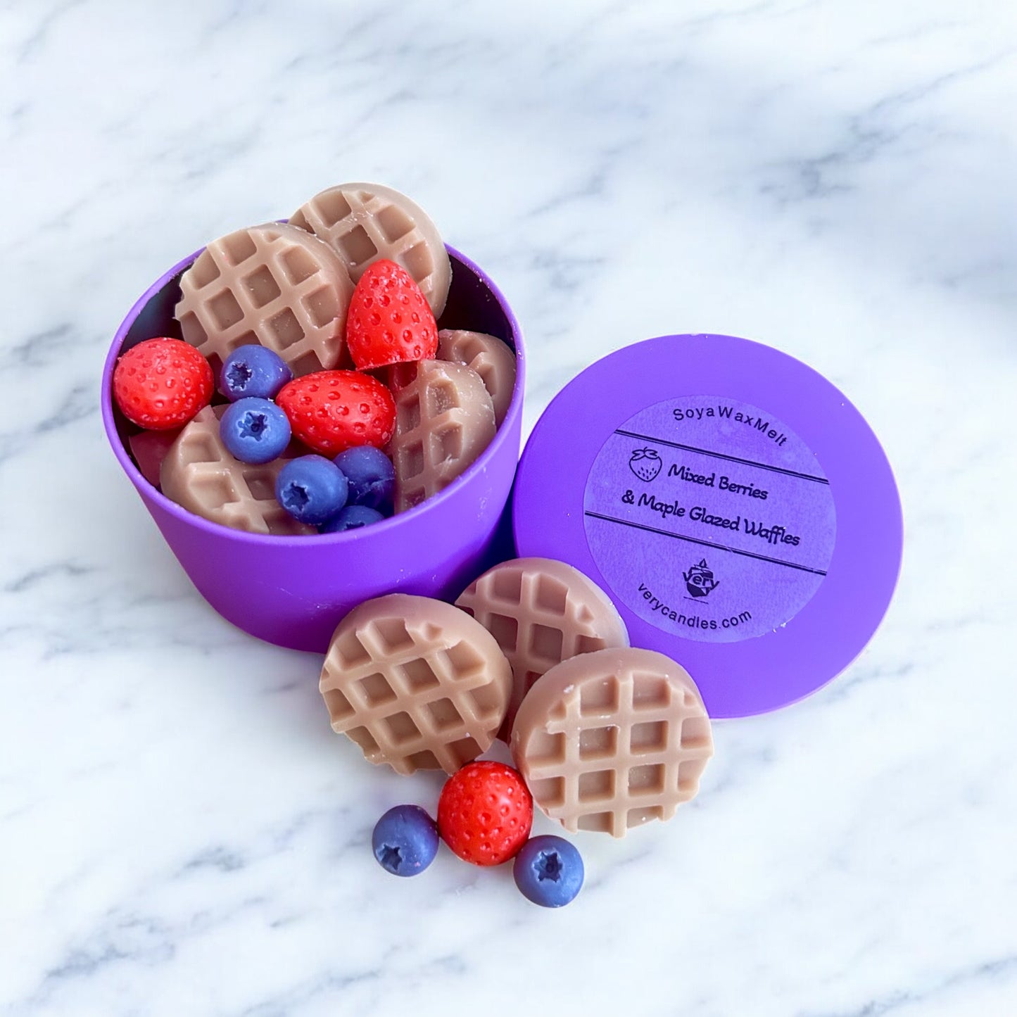 Mixed Berries & Maple Glazed Waffle Max Melt