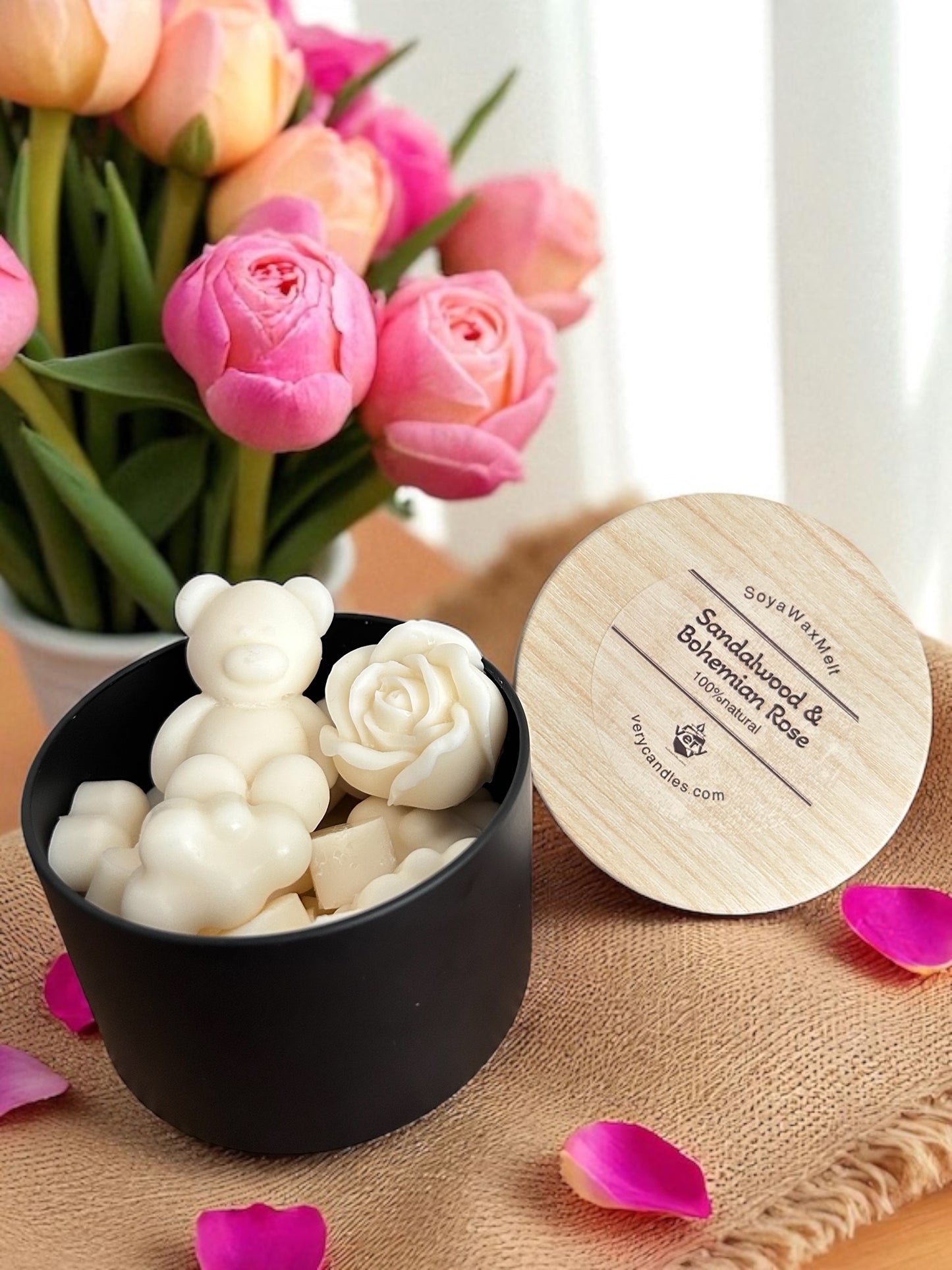 Sandalwood & Bohemian Rose Wax Melt