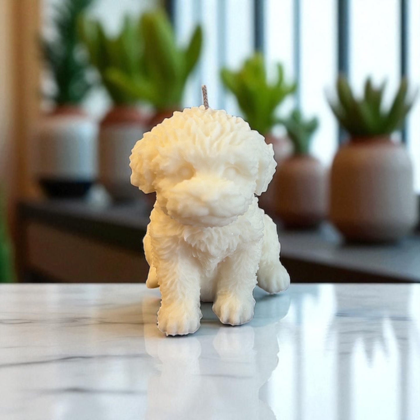 Dog Shaped Candle - Large, Cute & Decorative