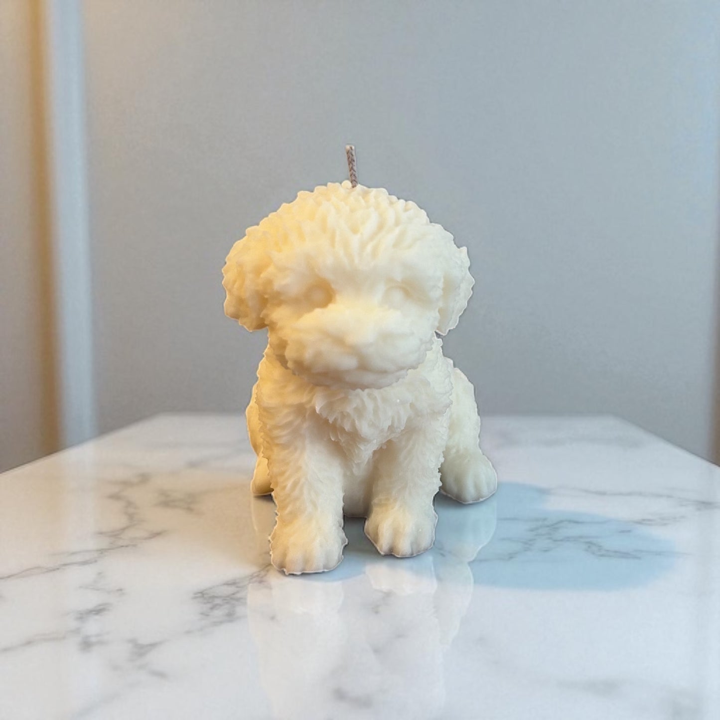 Dog Shaped Candle - Large, Cute & Decorative